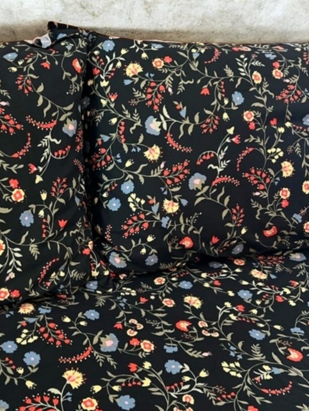 Floral Patterned Duvet Cover Set - Picture 5 of 8